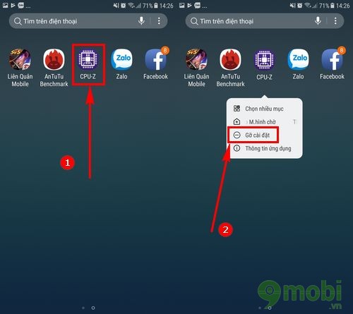 cach xoa go ung dung tren samsung j7 pro 2