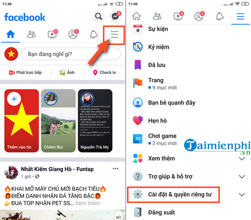 Cách xóa tài khoản Facebook trên điện thoại iPhone, Android