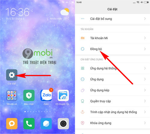 cach xoa tai khoan google tren dien thoai android 2