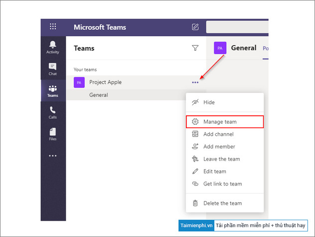 Cách xóa thành viên trong nhóm trên Microsoft Teams