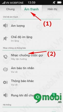 cai nhac chuong cho oppo