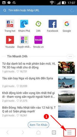 thiet lap trinh duyet mac dinh