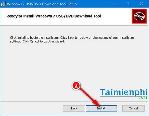 Hướng dẫn cài Windows 7 USB/DVD Download Tool, hỗ trợ tạo usb boots