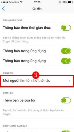 chan tim kiem skype qua so dien thoai