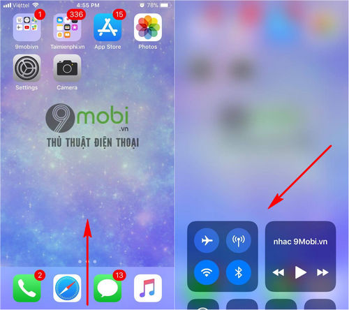 chia se bai hat tren iphone ipad su dung airdrop 2