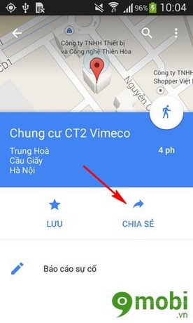 Hướng dẫn chia sẻ vị trí trong Google Maps phiên bản mới