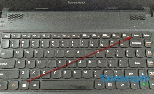 Cách chụp ảnh màn hình laptop Lenovo Win 8.1, 10, 7