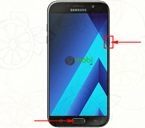 chup anh man hinh dien thoai samsung