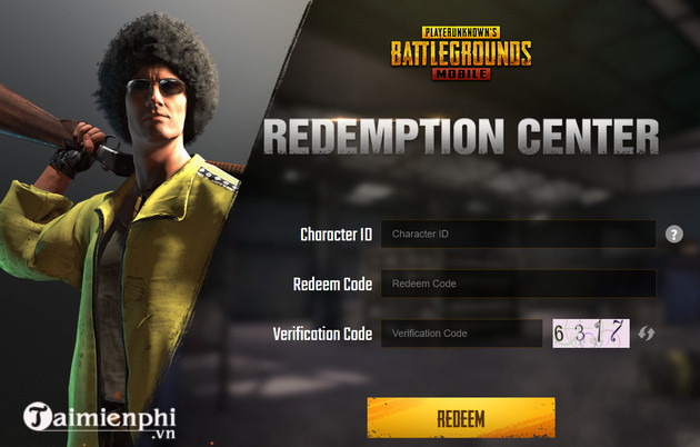 Code PUBG Mobile 2021 mới nhất