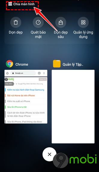 Cách kích hoạt chia đôi màn hình trên Android, chạy 2 ứng dụng cùng lú