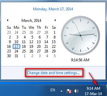 Cách chỉnh lại thời gian máy tính, ngày tháng năm, giờ bị sai