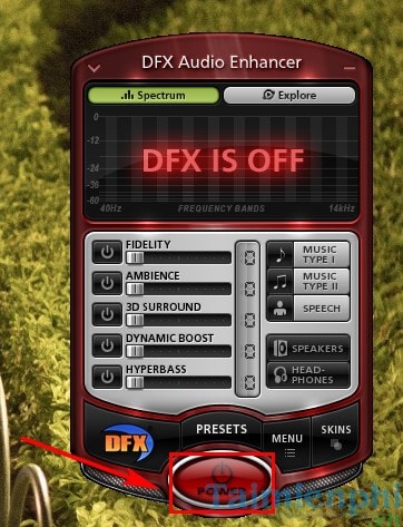 Hướng dẫn Tăng âm lượng loa bằng DFX Audio Enhancer, kích volume loa máy tính 1