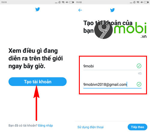 dang ky twitter tao tai khoan twitter 2