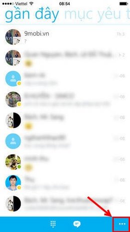 logout skype iphone