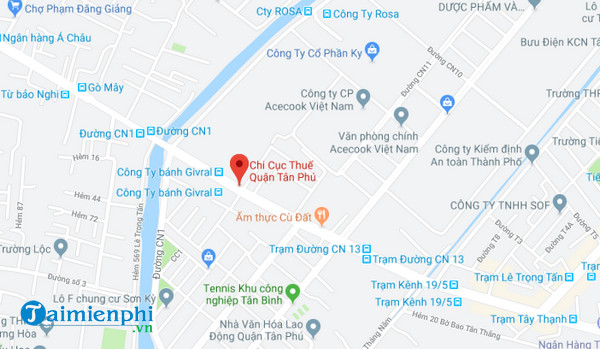 Địa Chỉ Chi Cục Thuế Huyện Hóc Môn Tphcm, Số Điện Thoại