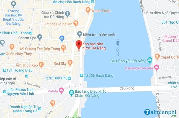 Địa chỉ kho bạc nhà nước thành phố Đà Nẵng
