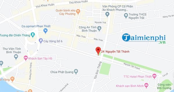Địa chỉ kho bạc nhà nước tỉnh Bình Thuận