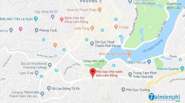 Địa chỉ kho bạc nhà nước tỉnh Lâm Đồng