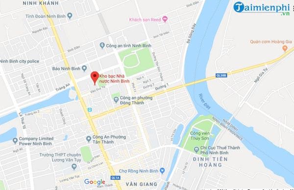 Địa chỉ kho bạc nhà nước tỉnh Ninh Bình