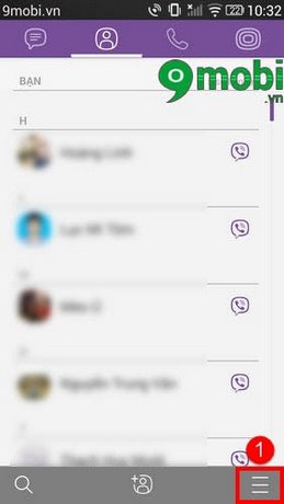 bat dong bo danh ba samsung voi viber