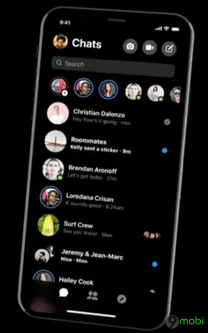 facebook som phat hanh messenger voi giao dien toi gian bo sung dark mode 2