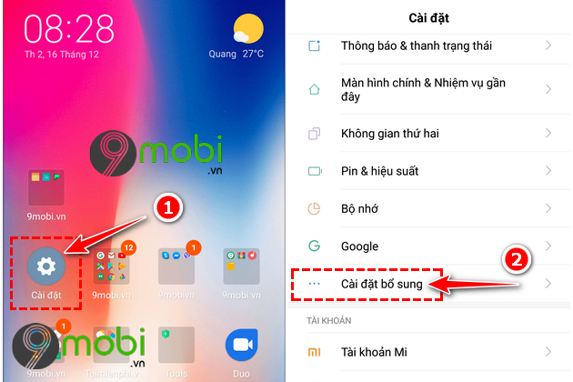 doi font chu cho dien thoai xiaomi khong can root