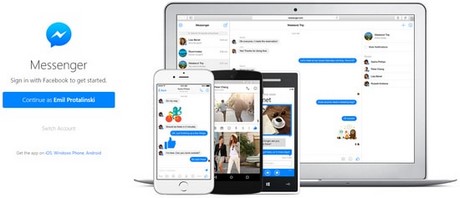 fix loi rat tiec messenger da dung lai