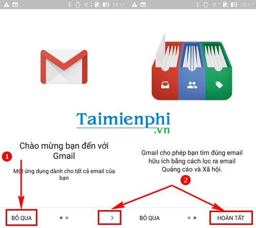 Cách đăng nhập Gmail trên điện thoại HTC Desire 61, one E8, M8