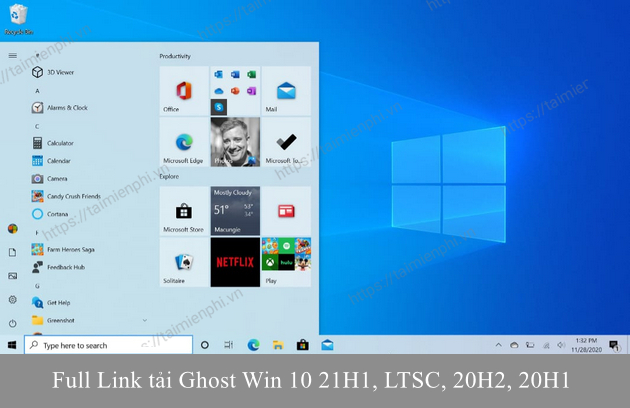 full link tai ghost win 10 21h1 ltsc 20h2 20h1