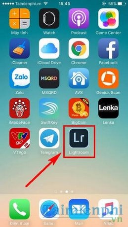 huong dan chinh sua anh tren iphone bang lightrom