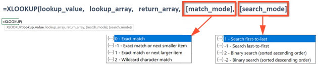 vi du ham XLOOKUP Excel