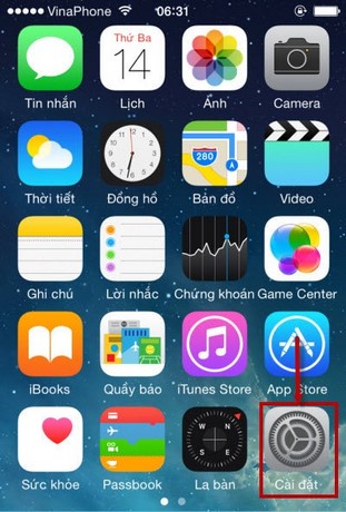 hien thi % pin iphone