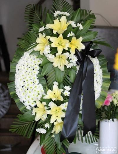Giao hoa tang lễ chia buồn đám tang ở Thủ Dầu Một Bình Dương   Dienhoanetvn