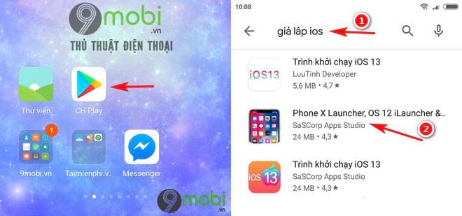 huong dan cai dat su dung ung dung ios tren dien thoai android 2