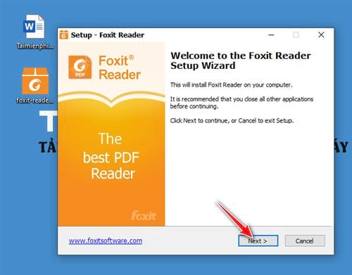huong dan cai foxit reader new update 2