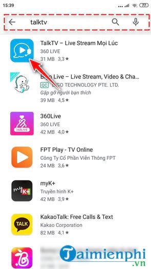 Hướng dẫn cài và sử dụng TalkTV trên điện thoại Android