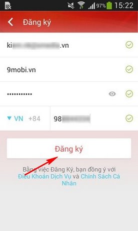 dang ky tai khoan Gas