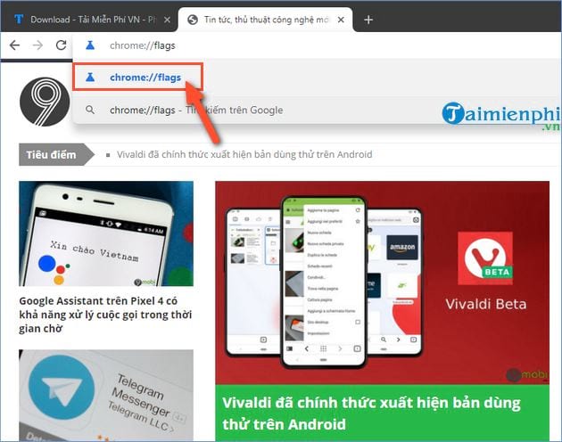 huong dan kich hoat tinh nang tab preview tren google chrome 2