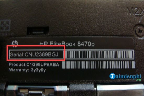 Hướng dẫn kiểm tra bảo hành Laptop HP