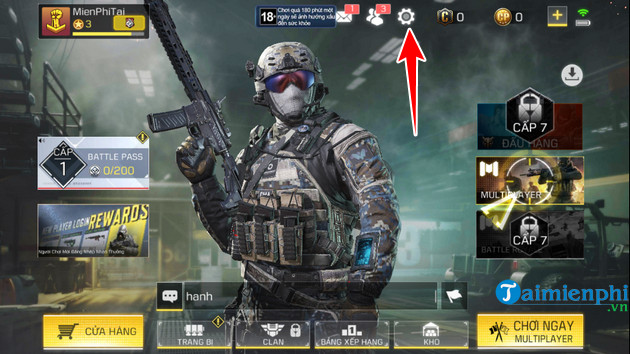 Hướng dẫn lấy, xem ID nhân vật Call of Duty Mobile VN