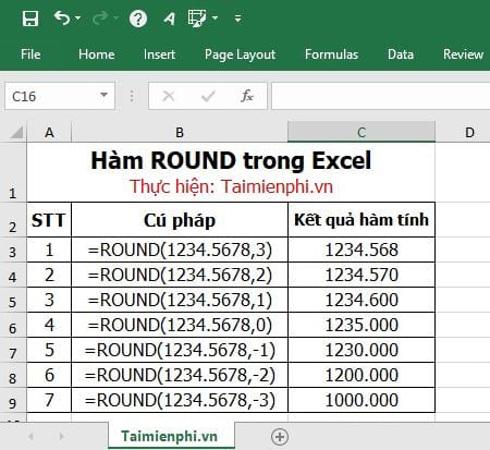 huong dan su dung ham trong excel