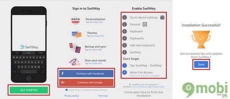cach tai giao dien SwiftKey cho iphone