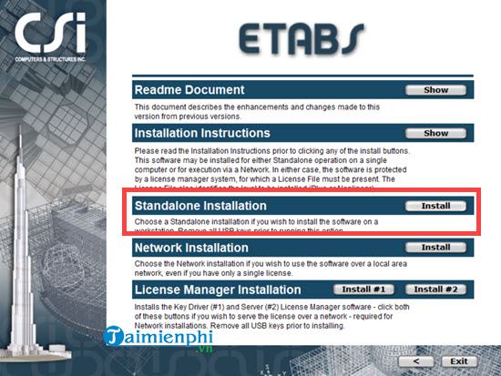 Huong dan ears and set up Etabs to design the design of the design.