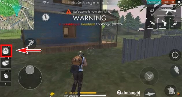 huong dan thay doi phu kien sung trong garena free fire 2