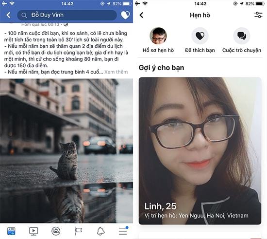 Hướng dẫn thay đổi vị trí hẹn hò Facebook