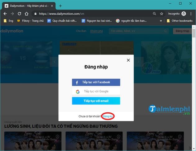 huong dan up video len dailymotion com 2
