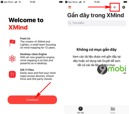 huong dan ve ban do tu duy mindmap tren iphone 2