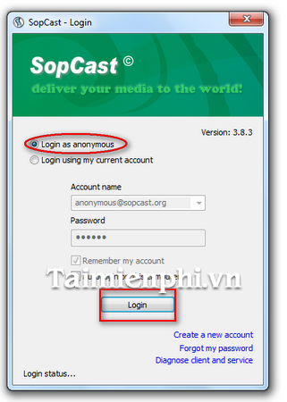Sopcast - Xem truyền hình trực tuyến chất lượng cao