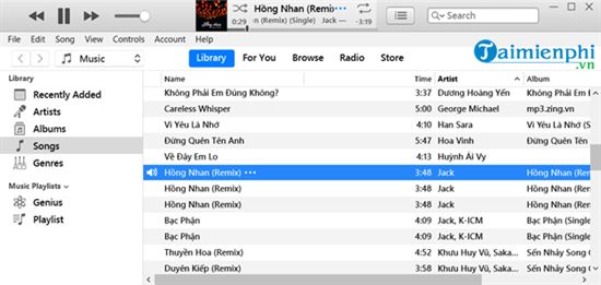 huong dan xoa bai hat trung lap tren itunes 2