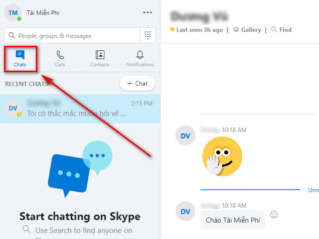 Hướng dẫn xóa lịch sử trò chuyện trên Skype